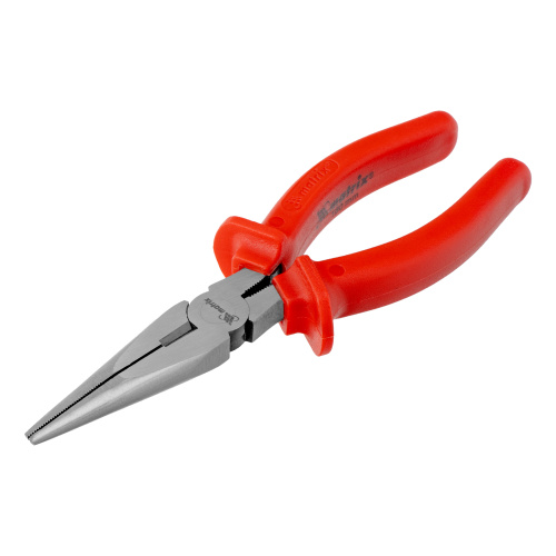 Длинногубцы прямые Econom, 180 мм, шлифованные, пластмассовые рукоятки Matrix купить в Москве с доставкой по всей России | ProtosMarket.ru