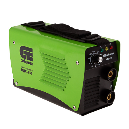 Аппарат инверторный дуговой сварки ИДС-250, 250 А, ПВ 80%, диаметр электрода 1.6-5 мм Сибртех купить в Москве с доставкой по всей России | ProtosMarket.ru