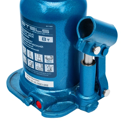 Домкрат гидравлический бутылочный телескопический, 8 т, подъем 180-410 мм Stels купить в Москве с доставкой по всей России | ProtosMarket.ru