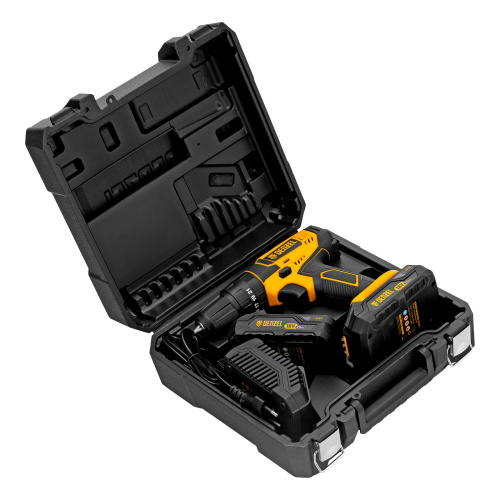 Дрель-шуруповерт аккумуляторная ударная CID-18-02BM, Li-Ion, 18 В, 2 акк. Denzel купить в Москве с доставкой по всей России | ProtosMarket.ru