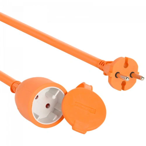 Кабель-удлинитель H05VV-F 2x0,75 (10 метров, оранжевый) по ценам производителя в Казани с доставкой по всей России