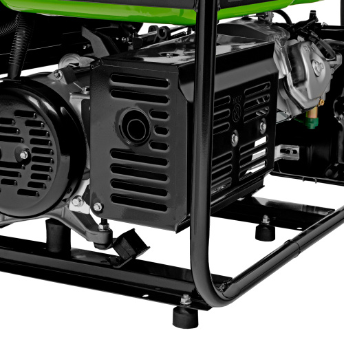 Генератор бензиновый БС-6500Э, 5.5 кВт, 230В, четырехтактный, 25 л, электростартер Сибртех купить в Москве с доставкой по всей России | ProtosMarket.ru