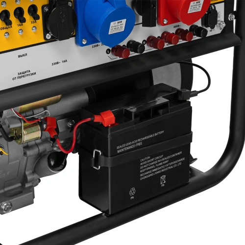 Генератор бензиновый PS 90 ED-3, 9.0 кВт, переключение режима 230 В/400 В, 25 л, электростартер Denzel купить в Москве с доставкой по всей России | ProtosMarket.ru