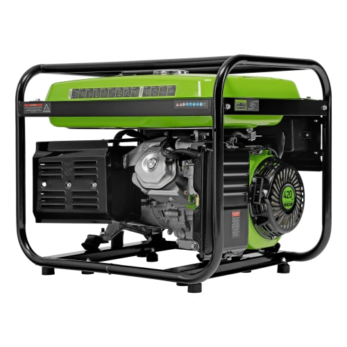 Генератор бензиновый БС-8000, 6,6 кВт, 230В, четырехтактный, 25 л, ручной стартер Сибртех купить в Москве с доставкой по всей России | ProtosMarket.ru