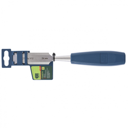 Стамеска, 24 мм, пластиковая рукоятка Сибртех купить в Москве с доставкой по всей России | ProtosMarket.ru