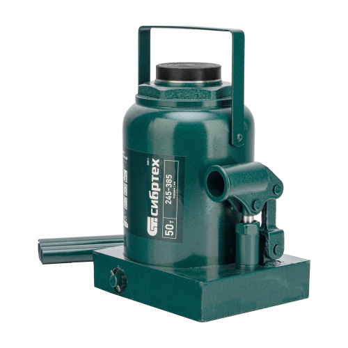 Домкрат гидравлический бутылочный, 50 т, 245-385 мм Сибртех купить в Москве с доставкой по всей России | ProtosMarket.ru