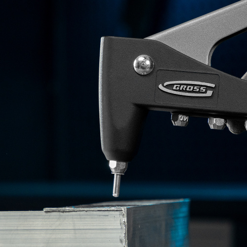 Заклепочник литой, заклепки 2.4-4.8 мм Gross купить в Москве с доставкой по всей России | ProtosMarket.ru