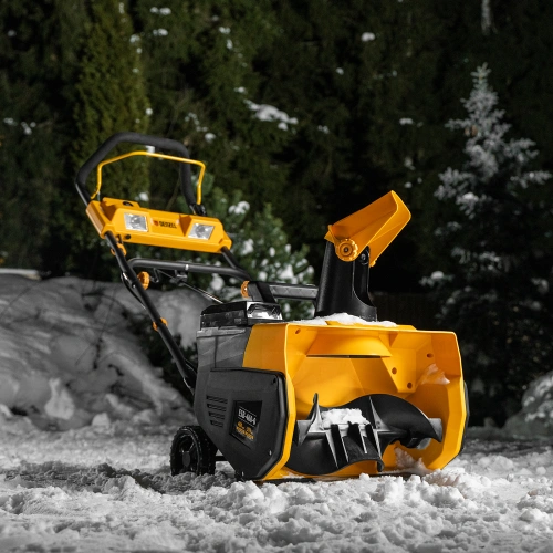 Снегоуборочная машина аккумуляторная, ESB-460-0, Li-Ion, 36В Denzel купить в Москве с доставкой по всей России | ProtosMarket.ru