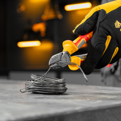 Бокорезы, диэлектрические рукоятки, до 1000 В, трехкомпонентные рукоятки, 180 мм Denzel купить в Москве с доставкой по всей России | ProtosMarket.ru