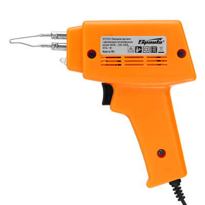 Паяльник импульсный с петлеобразным жалом, 100 Вт, 220 В Sparta купить в Москве с доставкой по всей России | ProtosMarket.ru
