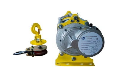 Лебедка электрическая  300/600кг 100/50м с канатом 380В 24м/мин алюминиевый корпус TOR KCD (TSA) купить в Москве с доставкой по всей России | ProtosMarket.ru