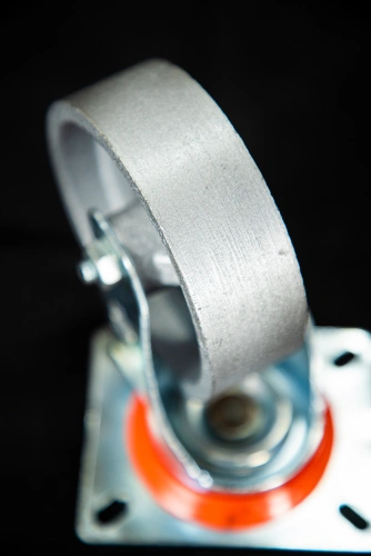 Колесо поворотное чугунное EM01 VKV 100 100 мм термостойкое купить в Москве с доставкой по всей России | ProtosMarket.ru