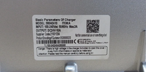 Зарядное устройство для штабелёров CDD15R-EN 24V/10A (Charger External) по ценам производителя в Казани с доставкой по всей России