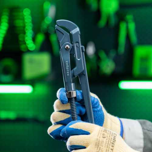 Ключ трубный рычажный КТР-0, 1/2", кованый, тип "B" Сибртех купить в Москве с доставкой по всей России | ProtosMarket.ru