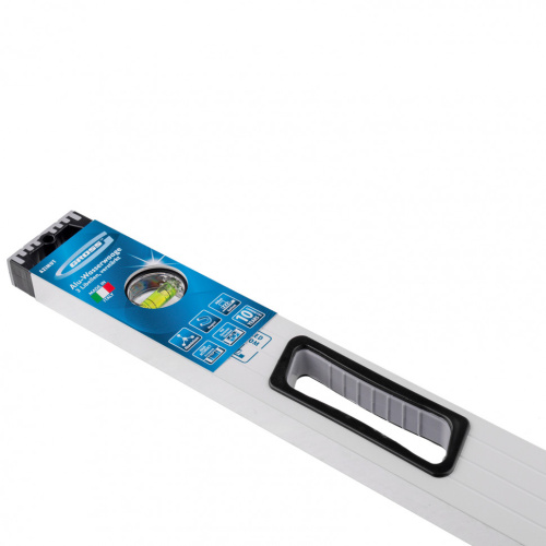 Уровень алюминиевый, 800 мм, фрезерованный, 3 глазка, магнитный Gross купить в Москве с доставкой по всей России | ProtosMarket.ru