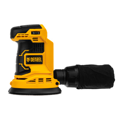 Машина шлифовальная эксцентриковая аккумуляторная COS-125-0, 18В Li-Ion Denzel купить в Москве с доставкой по всей России | ProtosMarket.ru