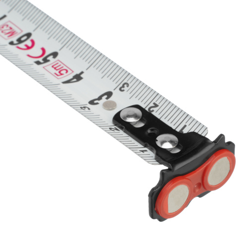 Рулетка Magnetisch 5 м х 19 мм,обрезиненный корпус,автоматическая фиксация,Нейлоновое покрытиеытие,зацеп с магнитом Gross по ценам производителя в Казани с доставкой по всей России