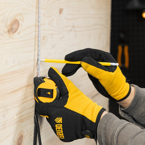 Рулетка 3м х 13мм, двухкомп. корпус, кнопка-пауза Denzel по ценам производителя в Казани с доставкой по всей России