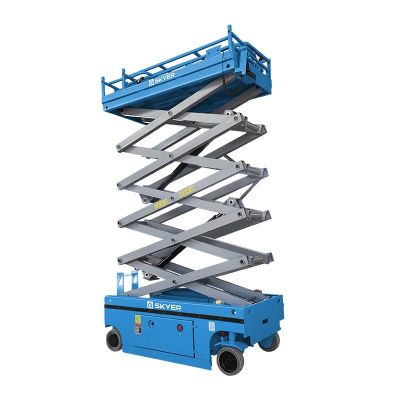 Самоходный ножничный подъемник с выдвижной платформой SKYER PL1435 купить в Москве с доставкой по всей России | ProtosMarket.ru