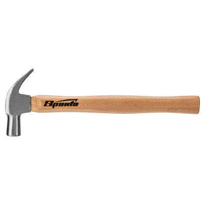 Молоток-гвоздодер, 225 г, боек 22 мм, деревянная рукоятка Sparta купить в Москве с доставкой по всей России | ProtosMarket.ru