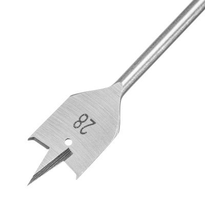 Сверло по дереву перовое удлиненное, 28 х 300 мм, шестигранный хвостовик Matrix купить в Москве с доставкой по всей России | ProtosMarket.ru