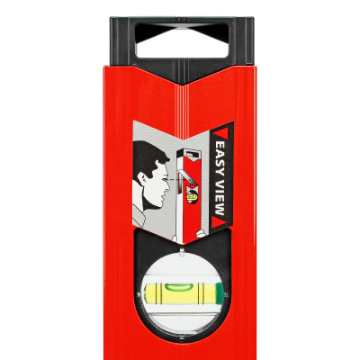 Уровень алюминиевый магнитный, 400 мм, фрезерованный, 3 глазка (1 зеркальный) усиленный Matrix по ценам производителя в Казани с доставкой по всей России