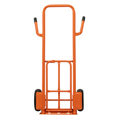 Тележка ручная двухколесная TTP2-01.00.000, грузоподъемность 190 кг, пневматические колеса d 260 мм, платформа 580 х 290 мм Сибртех по ценам производителя в Казани с доставкой по всей России