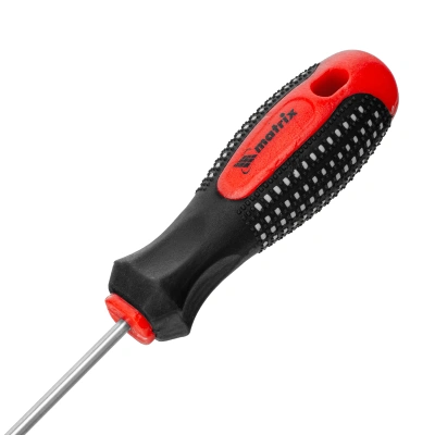 Отвертка Fusion, PZ0 x 75 мм, CrV, трехкомпонентная рукоятка "Anti slip" Matrix по ценам производителя в Казани с доставкой по всей России