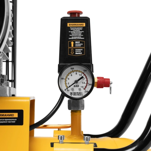 Компрессор воздушный рем. привод BCV 4000-T/200, 4,0 кВт, 200 литров, 690 л/мин Denzel по ценам производителя в Казани с доставкой по всей России