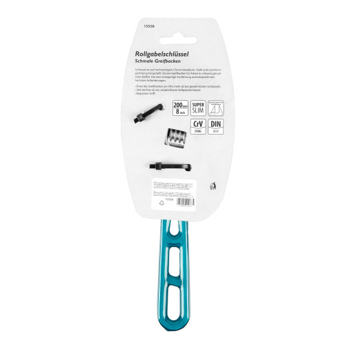 Ключ разводной 200 мм, CrV, облегченный Gross купить в Москве с доставкой по всей России | ProtosMarket.ru