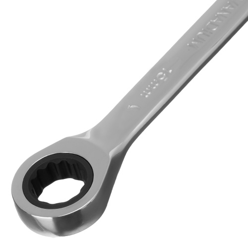 Ключ комбинированный трещоточный, 15 мм, CrV, зеркальный хром Matrix Professional купить в Москве с доставкой по всей России | ProtosMarket.ru