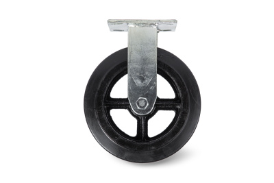 Колесо большегрузное неповоротное FCd 46 100 мм обрезиненное (F) купить в Москве с доставкой по всей России | ProtosMarket.ru