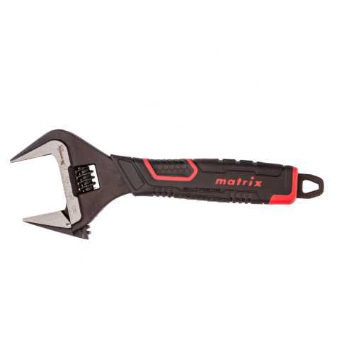 Ключ разводной, тонкие губки, фосфатированный, двухкомпонентная рукоятка, 200 мм, PRO Matrix купить в Москве с доставкой по всей России | ProtosMarket.ru