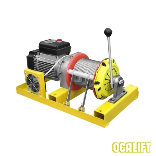 Лебёдка строительная TSA-CL 300/600кг 60м 220в СВОБОДНЫЙ спуск по ценам производителя в Казани с доставкой по всей России