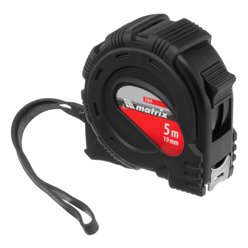 Рулетка Black,5 м х 19 мм,обрезиненный корпус Matrix по ценам производителя в Казани с доставкой по всей России