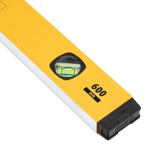 Уровень алюминиевый, магнит, фрезерованный, 3 глазка (1 зеркал.) 0,5 мм/м, 600 мм Denzel по ценам производителя в Казани с доставкой по всей России