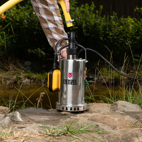 Дренажный насос DP600X, 600 Вт, подъем 7.5 м, 8500 л/ч Denzel купить в Москве с доставкой по всей России | ProtosMarket.ru