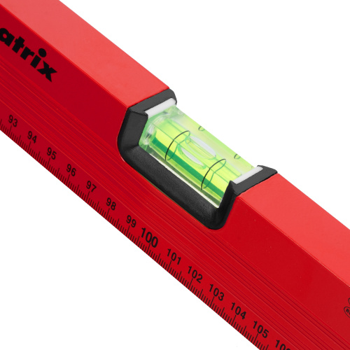 Уровень алюминиевый, 2000 мм, 3 глазка, красный, линейка Matrix по ценам производителя в Казани с доставкой по всей России
