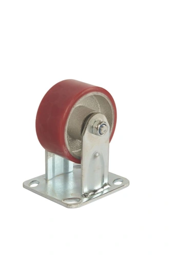 Колесо большегрузное неповоротное FCp 46 100 мм полиуретановое (N) купить в Москве с доставкой по всей России | ProtosMarket.ru