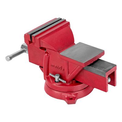 Тиски слесарные, 125 мм, поворотные, с наковальней Matrix купить в Москве с доставкой по всей России | ProtosMarket.ru