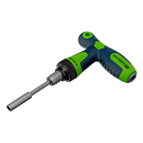 Отвертка Т-образная реверсивная с набором бит, торцевых головок, 33 предмета, CrV Сибртех купить в Москве с доставкой по всей России | ProtosMarket.ru