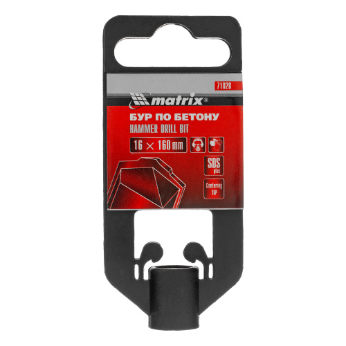 Бур по бетону, 16 х 160 мм, SDS Plus Matrix купить в Москве с доставкой по всей России | ProtosMarket.ru
