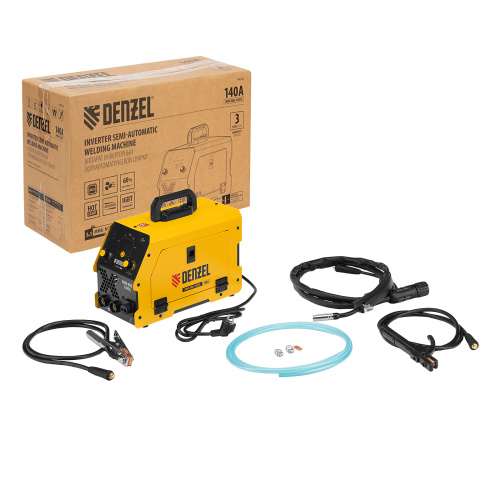 Аппарат инвертор. полуавтомат. сварки Mini MIG-140FG, 140 А, ПВ 60% Denzel купить в Москве с доставкой по всей России | ProtosMarket.ru