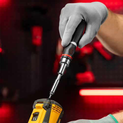 Отвертка реверсивная, набор бит, 12 шт, CrV Matrix купить в Москве с доставкой по всей России | ProtosMarket.ru