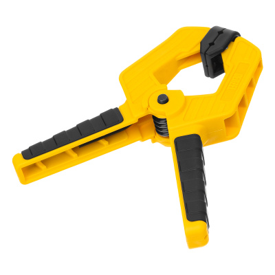 Струбцина клещеобразная, усиленная 65 х 50 мм, двухкомпонентные рукоятки Denzel по ценам производителя в Казани с доставкой по всей России