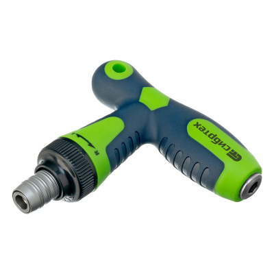 Отвертка Т-образная реверсивная с набором бит, торцевых головок, 33 предмета, CrV Сибртех купить в Москве с доставкой по всей России | ProtosMarket.ru