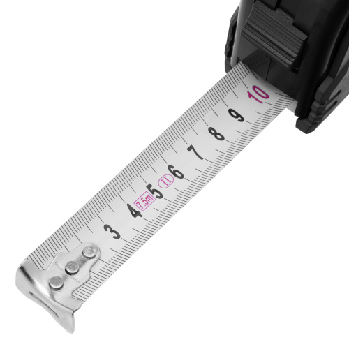 Рулетка Black,7,5 м х 25 мм,обрезиненный корпус Matrix купить в Москве с доставкой по всей России | ProtosMarket.ru