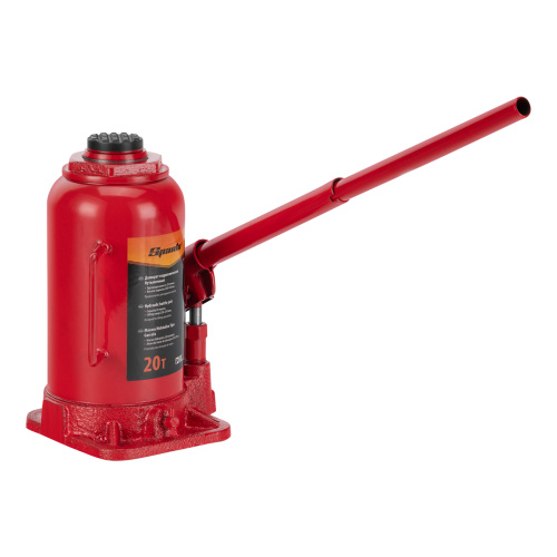 Домкрат гидравлический бутылочный, 20 т, h подъема 250-470 мм Sparta купить в Москве с доставкой по всей России | ProtosMarket.ru