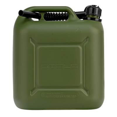 Канистра для ГСМ вертикальная 10 л, пластиковая, усиленная Stels купить в Москве с доставкой по всей России | ProtosMarket.ru