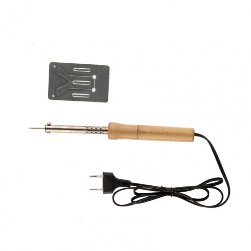 Паяльник с ручкой из дерева, 30 Вт, 220 В Sparta по ценам производителя в Казани с доставкой по всей России